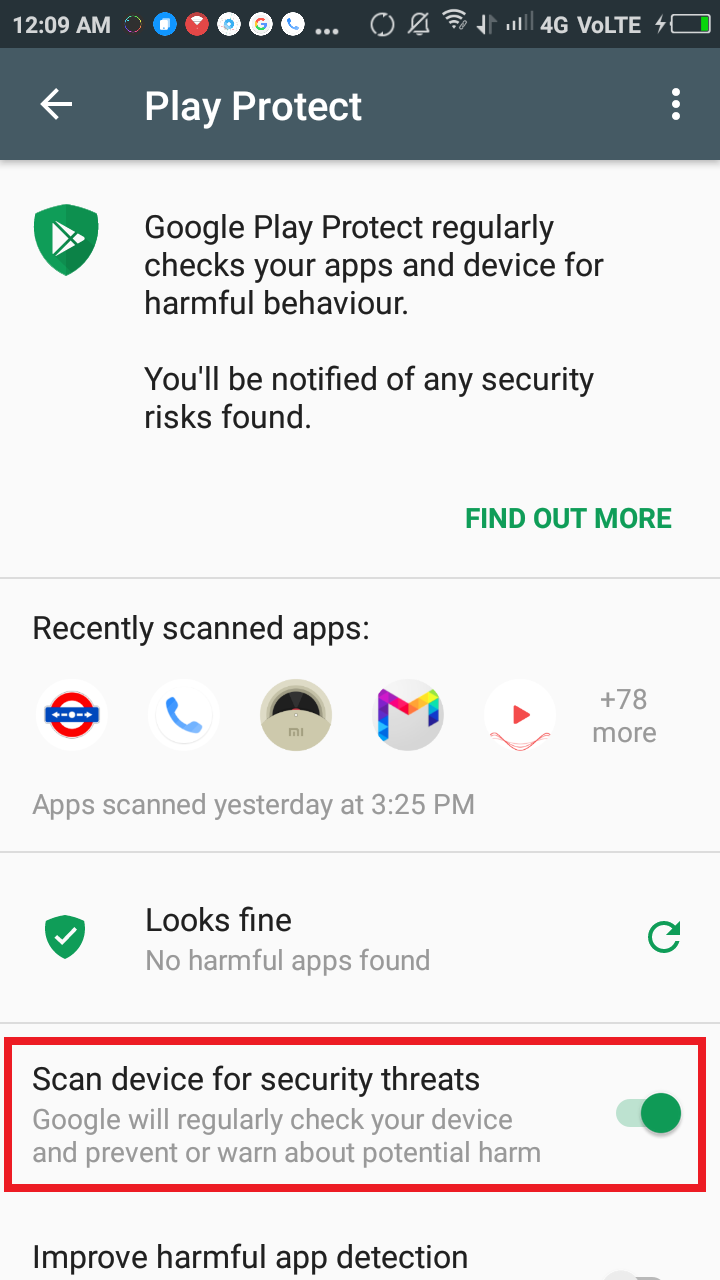google play protect Royal Toss